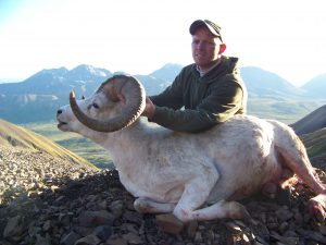 Jesse with his Dall Sheep