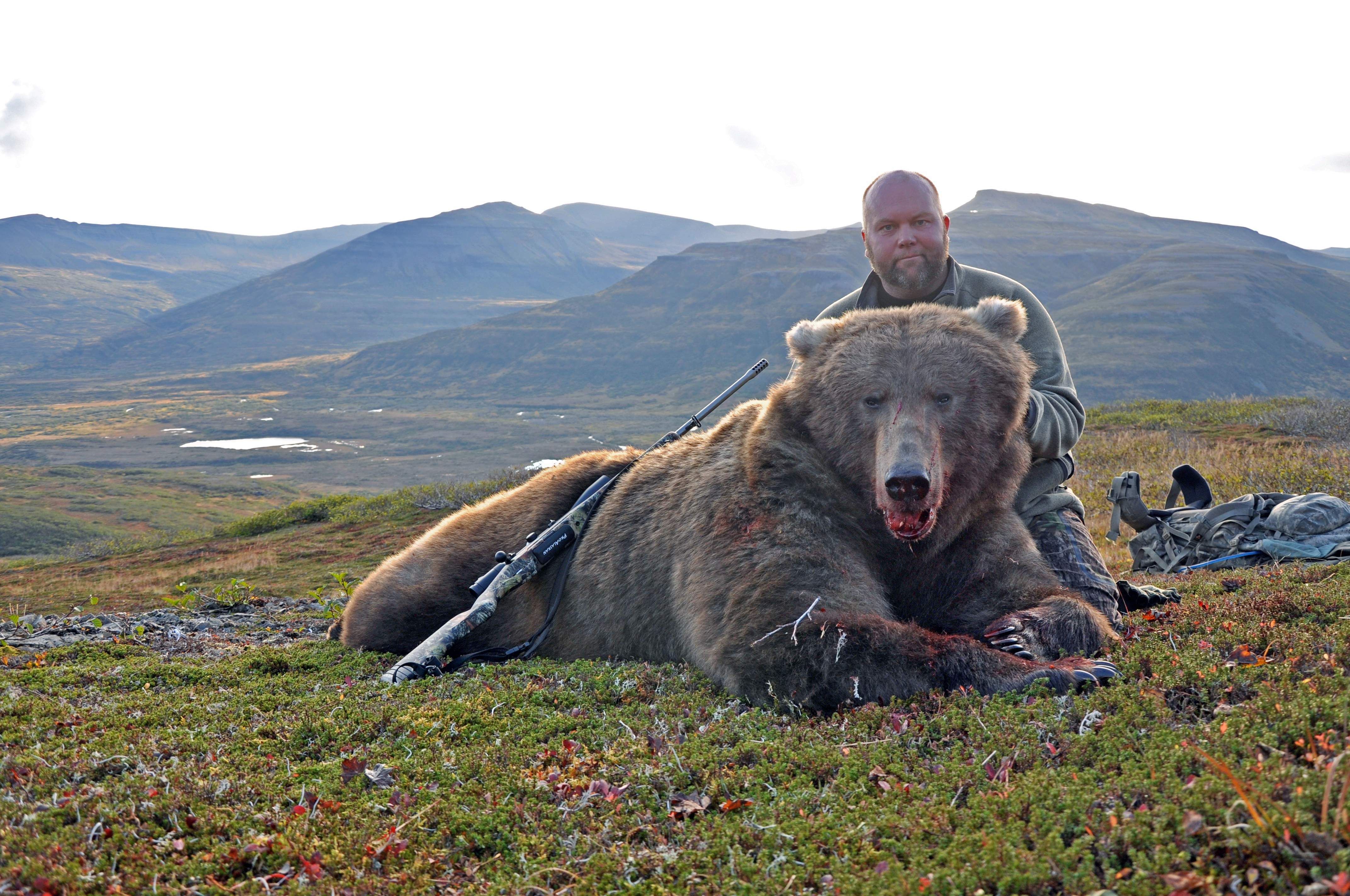 Brown Bear Alaska Peninsula Hunt Kelly Vrem Alaska Guide Service